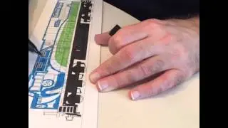 Andy Fletcher draws Time-Lapse Sketch of General Electric Tier 4 Locomotive
