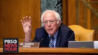Sen. Sanders on raising corporate and wealth taxes, combating climate change