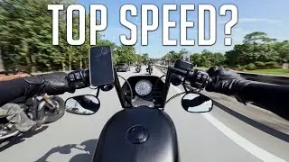 Harley-Davidson Iron 883 Highway Ride (Part 3) | IPOH BIKERZ DAY | TOP SPEED