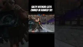 Salty Kyoshin Rage Quits Ranked Match | For Honor