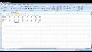 Adding Marks in Excel#excel