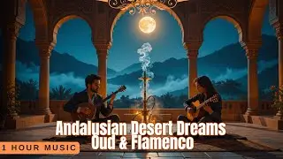 1 Hour Arabic Oud & Flamenco Guitar | Mystical Timeless Oasis ✨🎶  #oud #guitar #flamenco