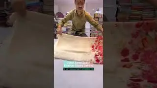 For White Floral Saree lover || visit Gupta Saree Sadan Shop in Chandni Chowk 9990538380