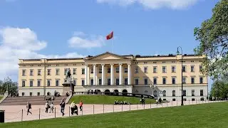 View Of Royal Palace Oslo, Norway