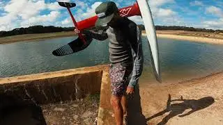 Dock Starting the Axis 900 High Aspect Wing Plus Wipeouts!