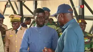 TOURN&Eacute;E DU CHEF DE L&rsquo;&Eacute;TAT : Visite Base a&eacute;rienne de Tambacounda