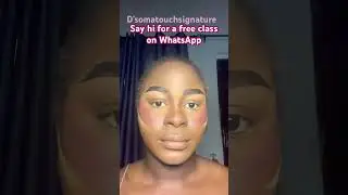 How to do basic makeup from scratch #D&rsquo;somatouchsignature #makeup #makeuptutorial