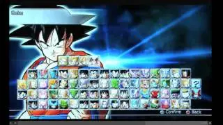 DragonBall Raging Blast 2 - Scan! - Character Menu - 09/10/2010 (HD)