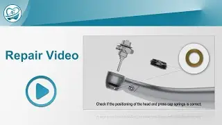 AI DENTAL--- Air Turbine Replacing The Cartridge