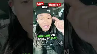 Men can&rsquo;t handle when women play the game. #shorts #game #dating #redpill #blackwoman