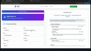 Building a CV Builder with 11 Templates | React 19 + TypeScript + Firebase | Step-by-Step Tutorial