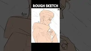 Rough Sketch 🌱✨ #anime #manga #clipstudiopaint #speedpaint #manhwa #webtoon #art