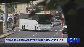 Texas governor sends dozens of migrants to New York City