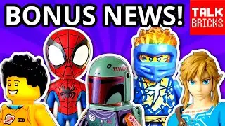 BONUS LEGO NEWS! Boba Fett's Palace! Spider-Man HQ! Ninjago Megazord?! Zelda Castle?! Bricktober!
