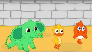 Un elefante se balanceaba Cancion Infantil - Dibujos Animados | Los Amiguitos