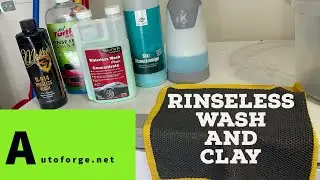 BOOSTED Rinseless Wash And Clay/ More Powerful, Faster, Cleaner Results.  Car Wash/ Auto Detailing