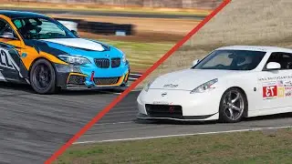 BMW M240 Track Car VS Nismo 370z at Thunderhill 3 mile bypass! +My first time GOING DRIFTING??
