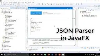 JavaFx Mini Project : JSON Parser | Hash value Password