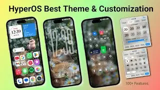 HyperOS Best Theme & Customization - Lockscreen Customisation for Hyperos & Miui