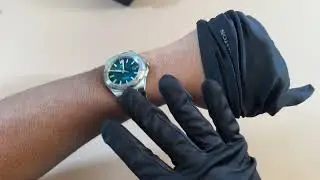 Распаковка и обзор IWC Ingenieur Green IW328903 Aqua 4K