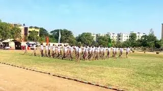 JAMNAGAR MASS PT DEMO BY SSB JAWANS IN Jamnagar