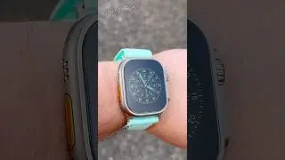 Apple Watch Ultra 3 Amazing Combo with Alpine Loop and New Watch Face 💚 #shorts #trending #apple