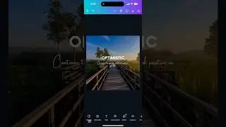 Quote social media post design in Canva #Canva #design #tutorial