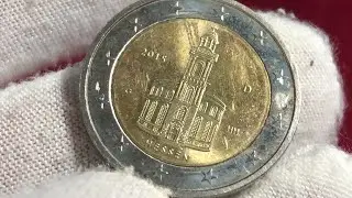 Germany 2 euro coin 2015 Hessen
