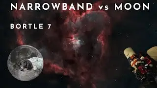 Can Narrowband Beat the Wolf Moon and Light Pollution?