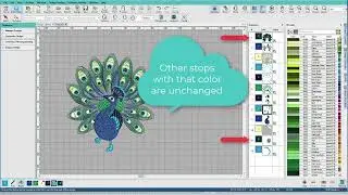 5. Changing Colors in Hatch Embroidery 3 Personalizer