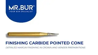Finishing Carbide Series Pointed Cone Carbide Bur FG | MR.BUR