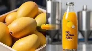 Inside the Modern Mango Juice Factory &ndash; (Full Process) From Fruit to Bottle