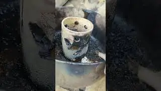 Po&ecirc;le facile a faire sans soufflerie  bruleur de huile usag&eacute;e