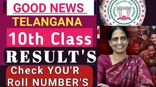 TS 10th RESULT'S-2022||check your ROLL NUMBERS..!!!this website