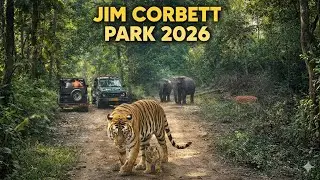 Jim Corbett National Park 2026🌴 | 🐘 Hathi Dagar Zone | पहली बारी में ही सारे जानवर मिल गए 🦌🐅