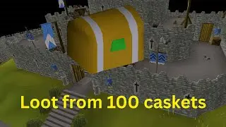 loot from 100 easy clue caskets