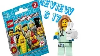 REVIEW: VETERINARIAN, LEGO Collectible Minifigures Series 17 set 71018