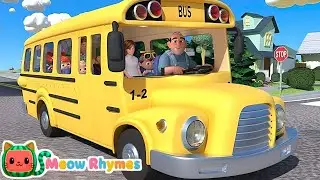 Wheels On The Bus! + MORE Meow Nursery Rhymes & Kids Songs