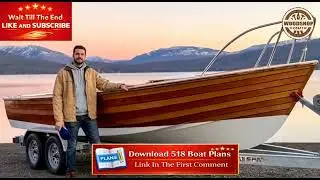 POV Building My Dream Monohull Boat From Scratch With Simple Plans