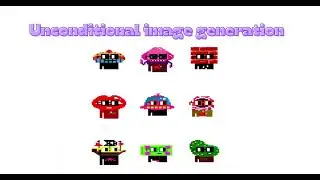 Unconditional image generation