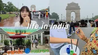 Korean Life in India 🇮🇳 | Independence Day✨️🎉, my 4th visit to India Gate