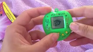Распаковка и обзор китайского тамаготчи/unboxing tamagotchi