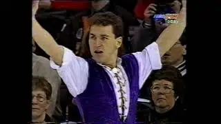Elvis Stojko CAN - 1996 World Figure Skating Championships Free Skate