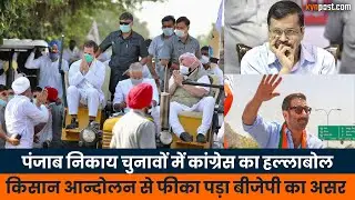 Punjab Municipal Election result में Congress कर रही Lead | Bjp |Shiromani Akali Dal|Aam aadmi party