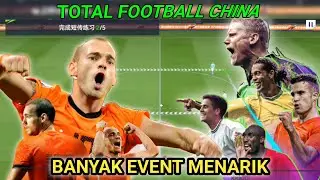 PERTAMA KALI MAIN TOTAL FOOTBALL CHINA 🇨🇳 ADA BANYAK EVENT BARU & MENARIK | TOTAL FOOTBALL MOBILE