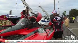 'Pretty stoked to be here': Teen racer follows in father's footsteps at Bayfair racing competition