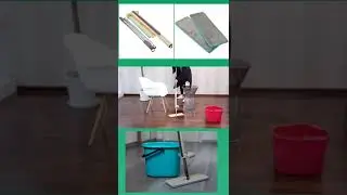 Швабра-лентяйка с уникальной системой отжима. Cleaner 360