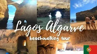 🇵🇹Beachwalking Tour in Lagos Algarve