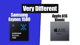 Samsung Exynos 1580 Apple A16 Bionic | Complete Breakdown