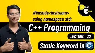Static data Member in C++ in Hindi